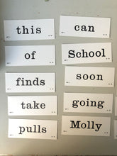 Load image into Gallery viewer, Vintage Educational Flash Cards