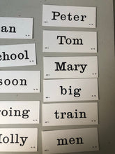 Load image into Gallery viewer, Vintage Educational Flash Cards