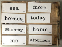 Load image into Gallery viewer, Vintage Educational Flash Cards