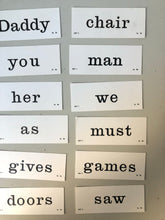 Load image into Gallery viewer, Vintage Educational Flash Cards