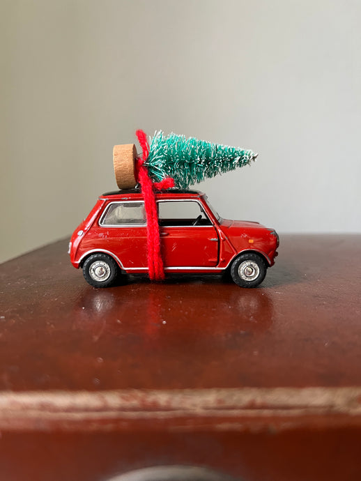 Vintage Toy Car - Driving Home for Christmas, Mini
