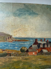 Load image into Gallery viewer, Vintage landscape painting