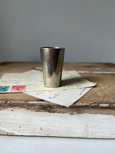 Vintage Silver/Metal Measuring cup