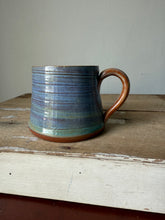 Load image into Gallery viewer, Vintage hand thrown pottery mug