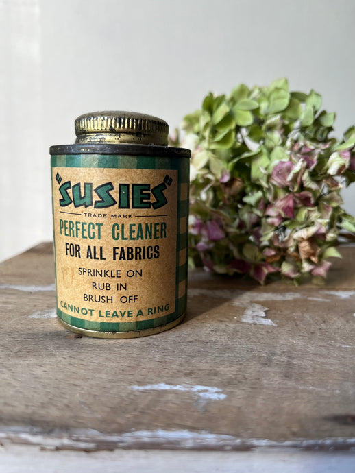 Vintage ‘Susies’ Cleaning powder Tin