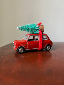 Vintage Toy Car - Driving Home for Christmas, Mini