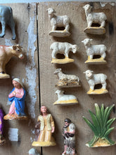 Load image into Gallery viewer, 1950s Nativity Scene Figures