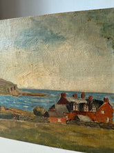 Load image into Gallery viewer, Vintage landscape painting