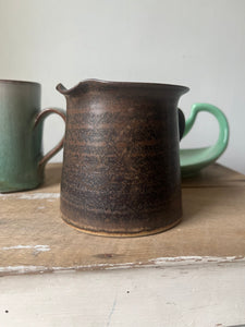 Vintage Studio pottery milk pourer