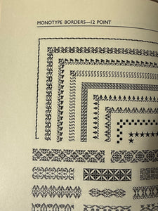 1950s Type Faces Book