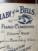 Load image into Gallery viewer, 1940s Piano sheet Music ‘Lullaby of the Bells’