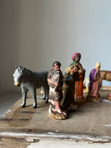 1950s Nativity Scene Figures