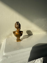 Load image into Gallery viewer, Vintage Brass Miniature Bust