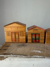 Load image into Gallery viewer, Vintage Wooden Nesting Houses