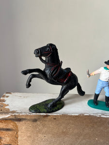 Set of Vintage Cowboys and Horse