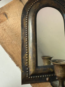 Mirrored Candle Holder