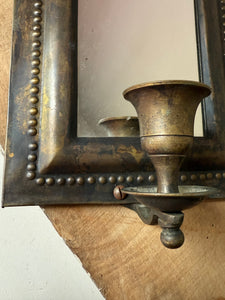 Mirrored Candle Holder