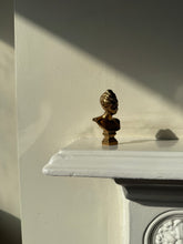 Load image into Gallery viewer, Vintage Brass Miniature Bust