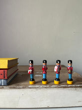 Load image into Gallery viewer, Vintage Miniature Wooden Soldiers