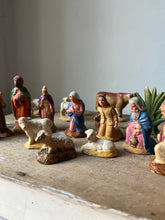 Load image into Gallery viewer, 1950s Nativity Scene Figures