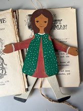 Load image into Gallery viewer, Vintage Wooden Hanging doll / jumping jack