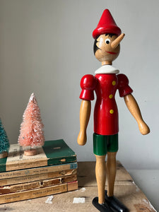 Vintage Italian Pinocchio Figure