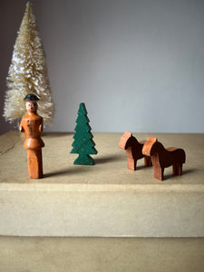 Vintage Wooden Winter set