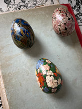 Load image into Gallery viewer, Vintage handpainted Eggs