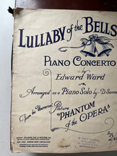 Load image into Gallery viewer, 1940s Piano sheet Music ‘Lullaby of the Bells’