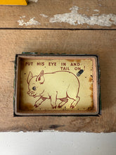 Load image into Gallery viewer, 1950s Pig puzzle game