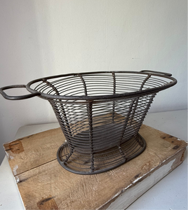 Vintage Wire Basket