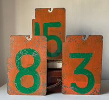 Load image into Gallery viewer, Old Metal Salvage Numbers