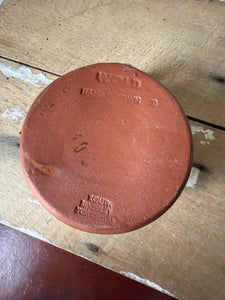 Vintage hand thrown pottery mug