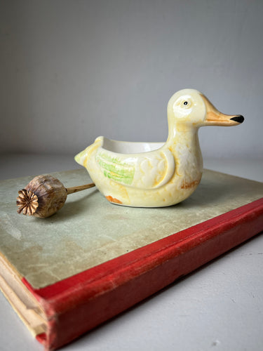 Vintage Ceramic Duck Egg Cup