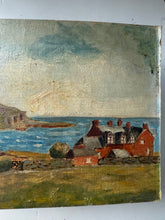 Load image into Gallery viewer, Vintage landscape painting