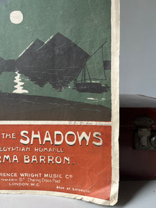 1940s Piano sheet Music ‘Neath the Shadows’