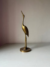 Load image into Gallery viewer, Vintage Brass Heron