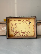 Load image into Gallery viewer, 1950s Pig puzzle game
