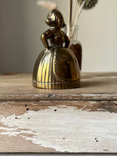 Load image into Gallery viewer, Vintage Brass Maid Bell