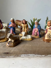 Load image into Gallery viewer, 1950s Nativity Scene Figures