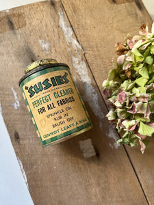 Vintage ‘Susies’ Cleaning powder Tin