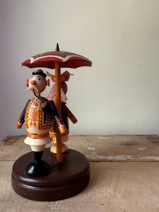 Vintage Wooden European Folk figures