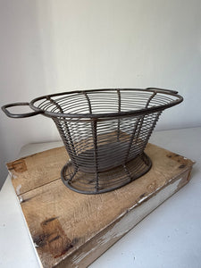 Vintage Wire Basket