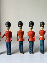 Load image into Gallery viewer, Antique Wooden Soldier Set