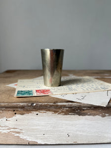 Vintage Silver/Metal Measuring cup