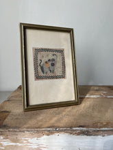 Load image into Gallery viewer, Vintage Elephant Embroidery Framed