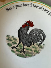 Load image into Gallery viewer, Vintage Rooster plate,