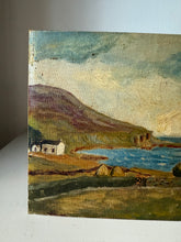 Load image into Gallery viewer, Vintage landscape painting