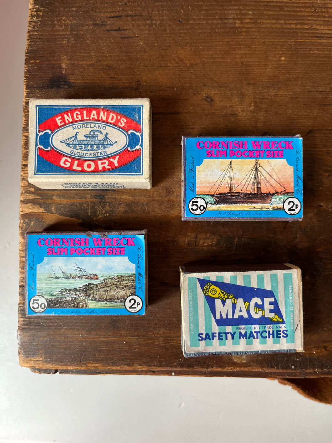 Vintage Matchboxes, Set 5