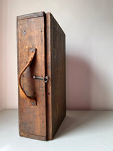 Load image into Gallery viewer, Vintage Wooden Artists carry case